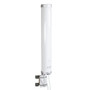 617 MHz-4200 MHz 3 to 5 dBi MHz 5G MIMO Omnidirectional Outdooor Antenna - 2 x Type N Female Connectors on 1 foot RG58 pigtail