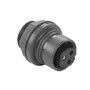 Front Panel Mount Connector PXP6012 Series 2 Contact Socket Crimp/Solder Termination, Plastic