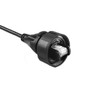 PX0896 Series Overmould Flex Connector, Pre-Wired Patch Cord IP68 RJ45 to Bare End 2M Cable