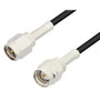 SMA Male to Reverse Thread SMA Male Cable Assembly using RG174 Coax, 3 FT