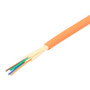 Indoor Multi-Fiber Distribution Cable, 4 Fiber, 50/125 OM2, Riser Rated