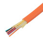 Indoor Multi-Fiber Distribution Cable, 12 Fiber, 50/125 OM2, Riser Rated