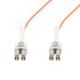 Fiber Optic Uniboot Patch Cable LC/UPC-LC/UPC Uniboot OM2 Multimode Fiber Plenum Jacket 1M