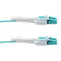 Fiber Optic Uniboot Patch Cable LC/UPC-LC/UPC Uniboot OM3 Multimode Fiber Riser Rated Jacket 3M
