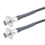 Fiber Optic Outdoor patch cable, 4 fiber MMF(OM3), 4 core AARC(Socket) to 4 core AARC(Socket) with 7.0mm LSZH jacket, 2M