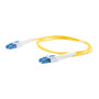 Fiber Optic Uniboot Patch Cable LC/UPC-LC/UPC Uniboot OS2 Single Mode Fiber Riser Rated Jacket 5M