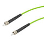 Fiber Optic Patch Cable SMA/PC-SMA/PC Simplex 50/125 OM5 Multimode Fiber 3.0mm PVC Jacket 5 meters