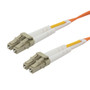 Fiber Optic Patch Cable LC to LC Duplex 62.5/125 multimode OM1 LSZH, 2 meter