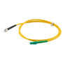 Fiber Optic Patch Cable SMA/APC-LC/APC Simplex 9.25/125 OS1 Single Mode Fiber 3.0mm PVC Jacket 5 m