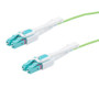 Fiber Optic Uniboot Patch Cable LC/UPC-LC/UPC Uniboot OM5 Multimode Fiber PVC Jacket 1M