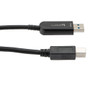 USB 3.1 Active Optical Cable, A male to B male, Backwards Compatible, PVC Jacket, 5 Meters