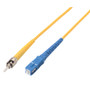 9/125, Singlemode Fiber Cable, ST / SC, 1.0m