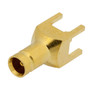 1.0/2.3 Jack Connector Solder Attachment Thru Hole PCB, .200 inch x .055 inch Hole Spacing