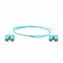Fiber Optic Uniboot Patch Cable SC/UPC-SC/UPC Uniboot OM3 Multimode Fiber Plenum Jacket 3M