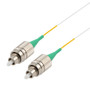 Fiber optic patch cable FC/APC to FC/APC simplex PM (Polarized Maintaining) 980 nm, 0.25 mm fiber 2 meter