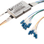Passive CWDM, Compact Demux, 8 channel, starting at 1471nm, 20 nm spacing, 900um 1m fiber, LC-UPC w/ Express Port