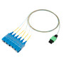 Patch Cord Single Mode OS2 6 Cores MPO Male to SC/UPC 0.25mm PVC 6 Color 1M