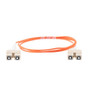 Fiber Optic Uniboot Patch Cable SC/UPC-SC/UPC Uniboot OM2 Multimode Fiber PVC Jacket 10M