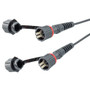 IP68 ODVA Compatible, Duplex LC/UPC to IP68 ODVA Compatible Duplex LC/UPC, OM3, LSZH, 20M