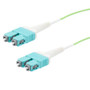 Fiber Optic Uniboot Patch Cable SC/UPC-SC/UPC Uniboot OM5 Multimode Fiber Plenum Jacket 3M