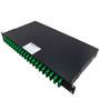 Passive DWDM, 1 RU 19" Rack Mount Mux & Demux, 40 Channels with 100 GHz spacing, starting Ch20 (1561.42nm), LC-APC connectors, Monitor (1%)