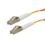 Fiber Optic Patch Cable LC to LC Duplex 50/125 multimode OM2 LSZH, 3 meter