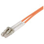 OM2 50/125, Clipped  Fiber Optic Cable, Dual LC / Dual LC, 3.0m
