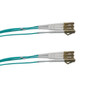 4 Strand LC/UPC-LC/UPC OM3 Multimode Distribution Cable, 4.8mm PVC Jacket, 2.0mm breakout at 0.5M - 5 meters