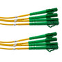 4 Strand LC/APC-LC/APC Single Mode OS2 Distribution Cable, 4.8mm Riser Jacket, 2.0mm breakout at 0.5M - 5 meters