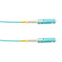 SN to SN Cable Assembly, UPC Polished, Multimode OM4, Riser Rated, 2 Meter