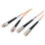 OM2 50/125, Multimode Fiber Cable, Dual FC to Dual SC 4.0m