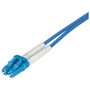 9/125, Single Mode Fiber Cable, Dual LC / Dual LC, Blue 1.0m