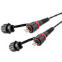 IP68 ODVA Compatible, Duplex LC/UPC to IP68 ODVA Compatible Duplex LC/UPC, OM4, LSZH, 30M