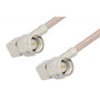 SMA Male Right Angle to SMA Male Right Angle Cable Assembly using RG-316 Coax, 3 FT , LF Solder