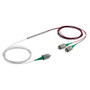 Passive PM FBT Coupler, 1x2, 50:50 1310nm, 1M 900um loose tube, FC/APC, narrow key