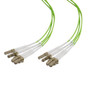 4 Strand LC/UPC-LC/UPC OM5 Multimode Distribution Cable, 4.8mm Riser Jacket, 2.0mm breakout at 0.5M - 5 meters