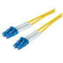 9/125, Single Mode Fiber Optic Cable, Dual LC / Dual LC, 2.0m