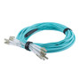 6 Strand LC/UPC-LC/UPC OM3 Multimode Distribution Cable, 5.0mm Plenum Jacket, 2.0mm breakout at 0.5M - 10 meters