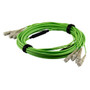 4 Strand SC/UPC-SC/UPC OM5 Multimode Distribution Cable, 4.8mm Plenum Jacket, 2.0mm breakout at 0.5M - 5 meters
