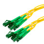 6 Strand LC/APC-LC/APC Single Mode OS2 Distribution Cable, 5.0mm Riser Jacket, 2.0mm breakout at 0.5M - 10 meters