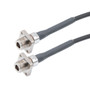 Fiber Optic Outdoor patch cable, Duplex MMF(OM3), 2 core AARC(Socket) to 2 core AARC(Socket) with Armored 7.0mm LSZH jacket, 2M
