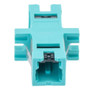 CS Single Channel (2F) Adapter, with Flange, Aqua