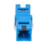 CS Single Channel (2F) Adapter, without Flange, Blue