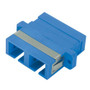 Duplex Fiber Coupler, SC / SC (Plastic Body), Bronze Alignment Sleeve