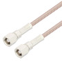 SMC Plug to SMC Plug Cable Assembly using RG316 Coax, 5 FT
