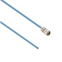 Lead Free 1553 TRS Subminiature Plug to Blunt Cut Genderless Cable Assembly using 30-02003-LC Coax, 2 FT