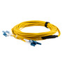 6 Strand LC/UPC-LC/UPC Single Mode OS2 Distribution Cable, 5.0mm Plenum Jacket, 2.0mm breakout at 0.5M - 15 meters