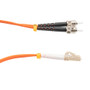 Fiber Optic Patch Cable ST/PC-LC/PC Duplex 100/140 Large Core Multimode Fiber 3.0mm PVC 5 m