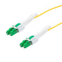 Fiber Optic Uniboot Patch Cable LC/APC-LC/APC Uniboot OS2 Single Mode Fiber Plenum Jacket 1M