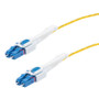 Fiber Optic Uniboot Patch Cable LC/UPC-LC/UPC Uniboot OS2 Single Mode Fiber Plenum Jacket 1M